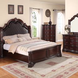 4 Pc Queen Bedroom Set Please Read Description For More Information