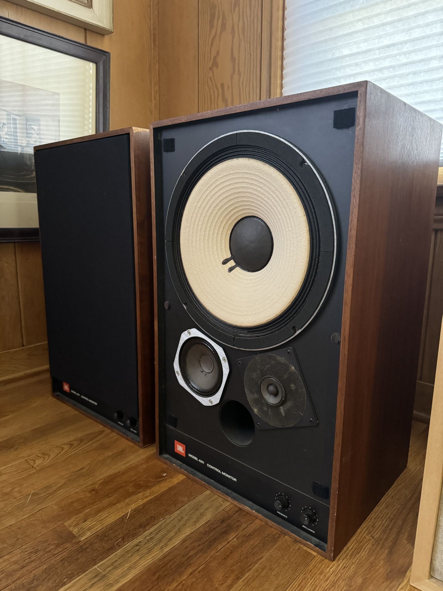 Vintage JBL 4311 Studio Monitor Speakers