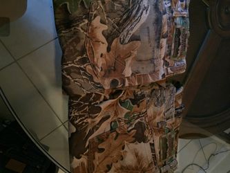 Two pair of camo wranglers. W 38 L 32