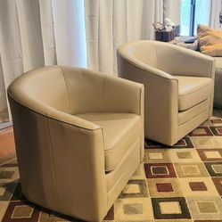 Swivel Barrel Chairs