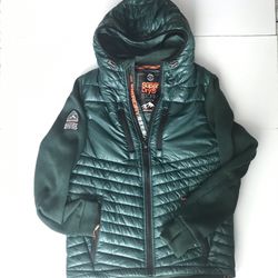 SUPERDRY ,STORM ,HOODIE JACKET SIZE L
