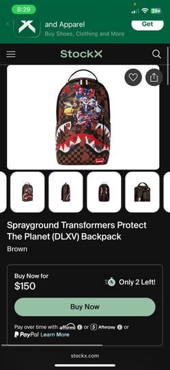 Selling These 2 SprayGround Backpacks Both For $200 One For $100