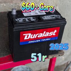 Car Battery Group Size 51r