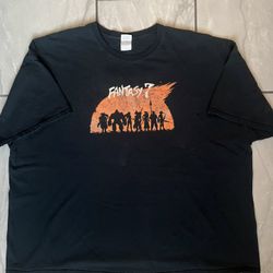 Final Fantasy Rare Fantasy 7 Video Game Characters T Shirt Sz 4XL Vintage