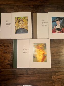 Time-Life Library of Art Books: Cezanne, Rubens, Turner
