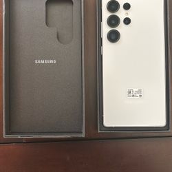 Samsung Galaxy S25 Ultra 256GB Titanium White – Unlocked  - Mint Condition