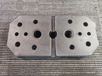 Vinyl Rectangle Weight Plate