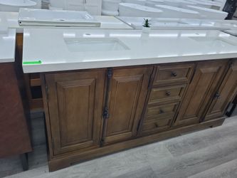 Bathroom Vanity 74"