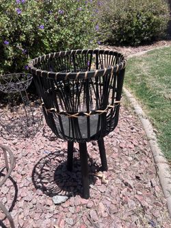 MISC Wrought iron plant stands