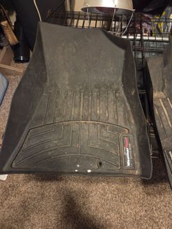 WeatherTech Black Rubber Floor Mats