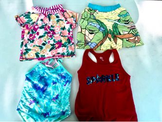 Summer kids clothes