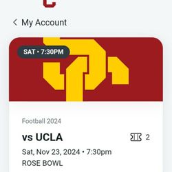 USC FOOTBALL TIX 