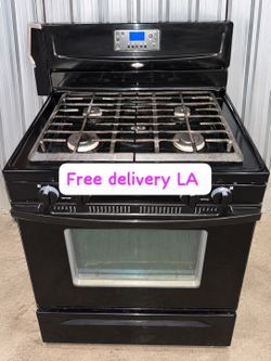 Whirlpool Black Gas Range Stove Free delivery LA