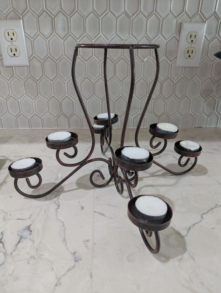 Metal Candle Holder