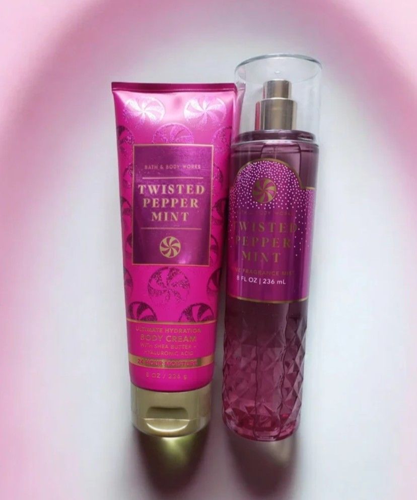 Bath & Body Works Twisted Peppermint 2-pc. Set