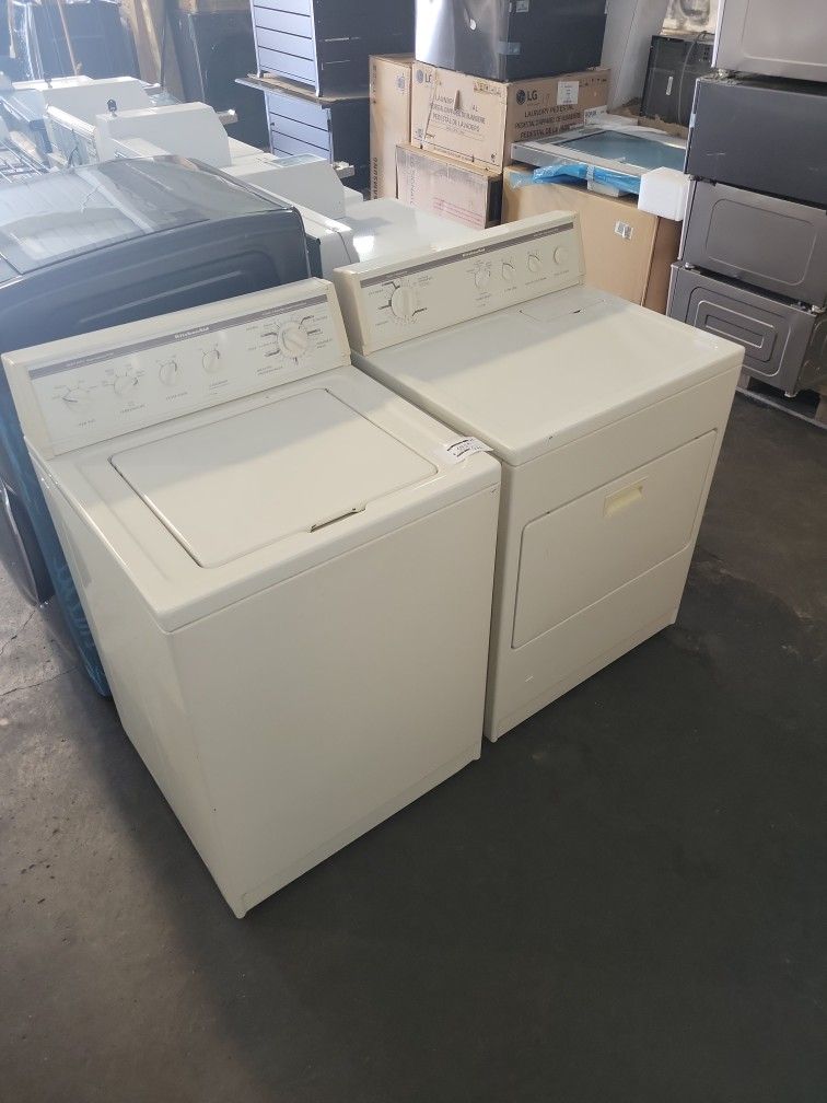 KitchenAid Washer and Gas Dryer Set