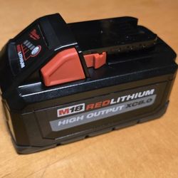 Milwaukee M18 REDLITHIUM High Output XC 8.0Ah Lightly Used No Low Offers/Trades Pls, Price is Firm.  Pick up in Burien Yes Available 