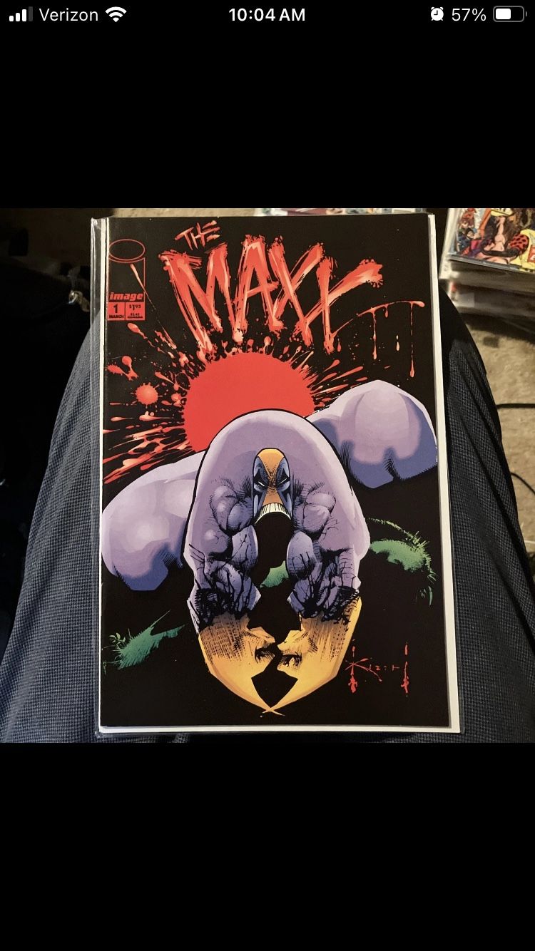 The Maxx #1 NM RAW 1993 SAM KEITH