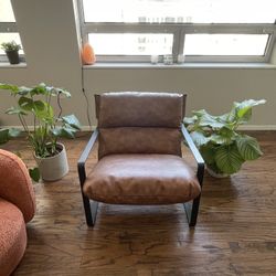 Leather Accent Chair