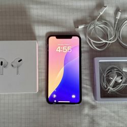 iPhone 11 64GB Purple UNLOCKED Free AirPod Pros Gen 2