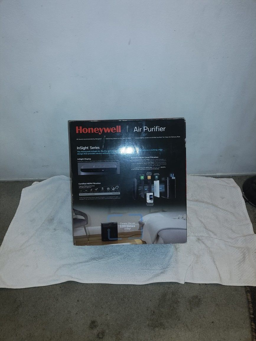 💥 Honeywell InSight HPA5100B HEPA Air Purifier - Black - 175 sq. ft.
