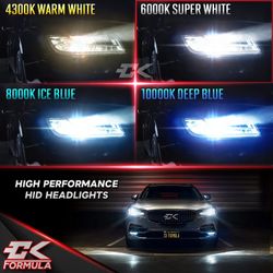 Led Replacement Headight Bulbs - Hid light kit With Ballast - Plug And Play - Any Ride - Ford F150 Mustang To Honda Accord Civic Truck Car Low Fog H11