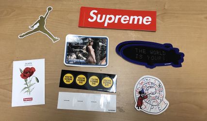 Supreme Stickers and Accessories