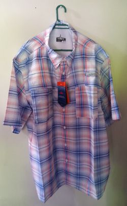 Habit Mens Harbor Bay Short Sleeve River Shirt