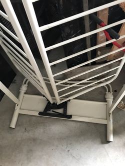 Iron folding bed