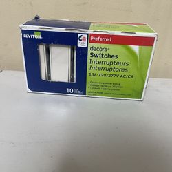 10 Pack Of Light Switches