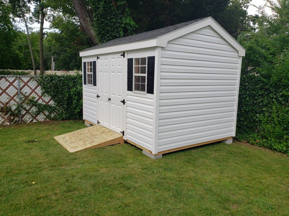 8'×12' Shed Built On Site 