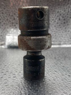 Snap-on IPF14 3/8” Drive  7/16 “  Swivel Impact Socket 6 Point USA Used