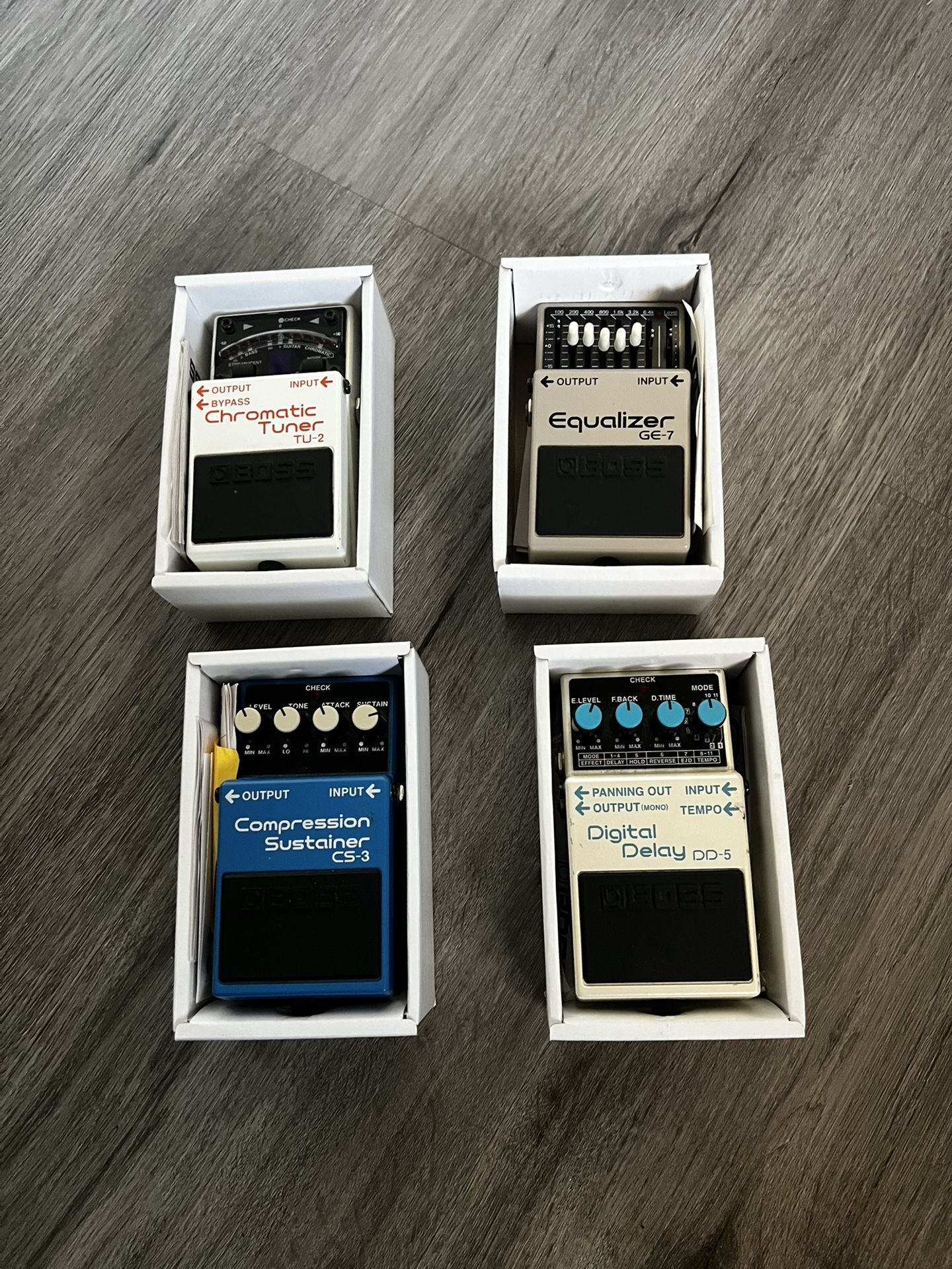 Boss Guitar Pedals