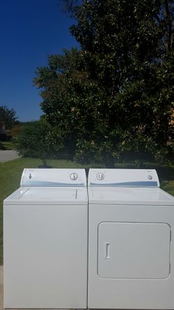 🌊 Barely Brand New Heavy Duty Matching Amana Washer and Dryer Set Available🌊