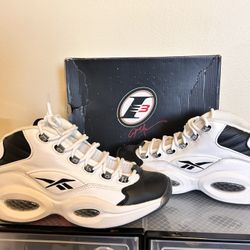 Reebok Midway black-and-white