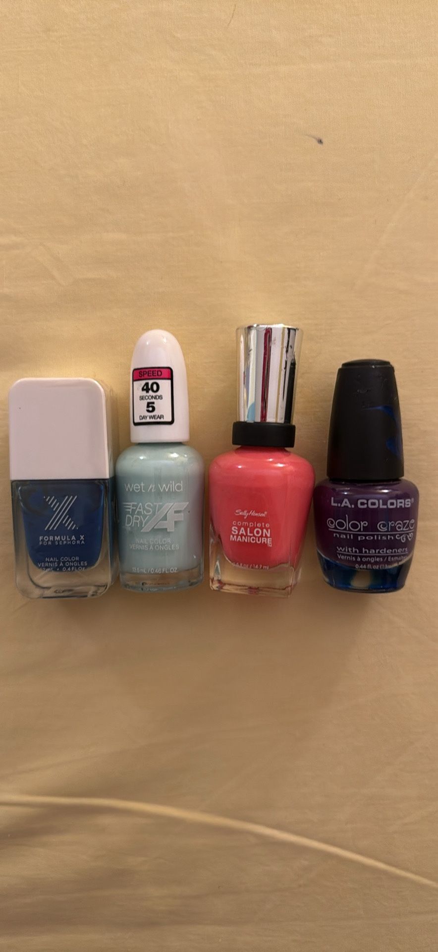 Four Nail Polishes