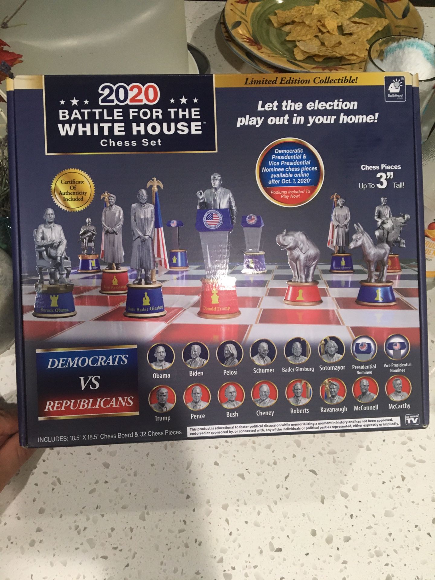 2020 Whitehouse Chess Set