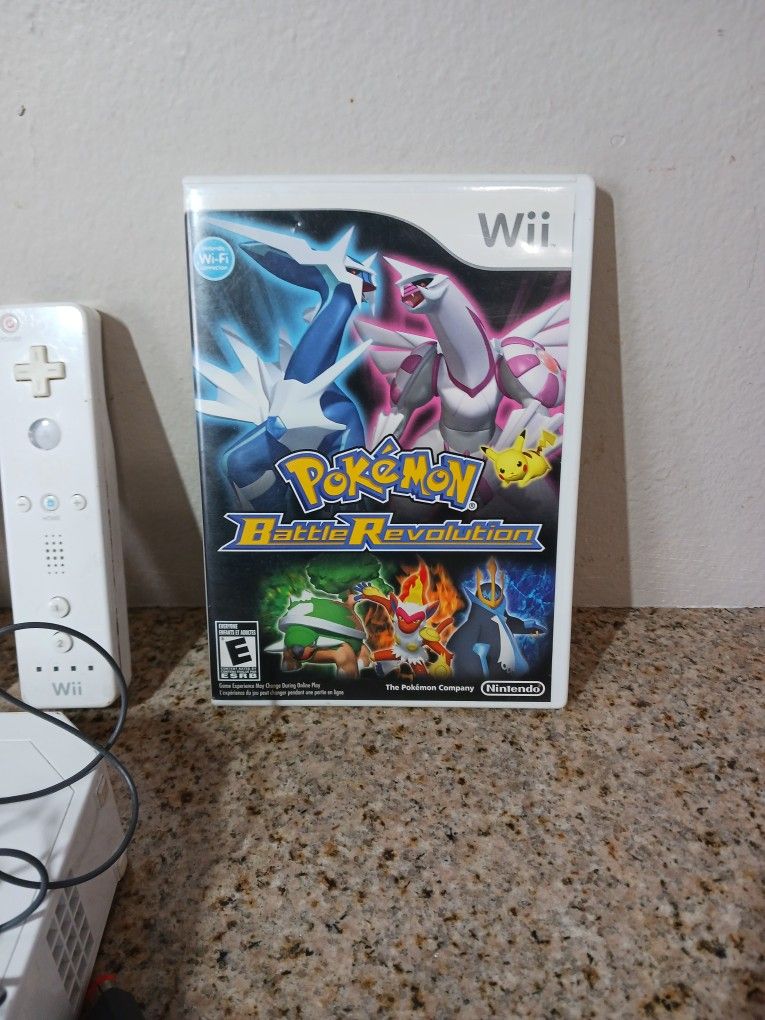 Nintendo Wii Complete Gamecube Compatible with Pokémon Battle