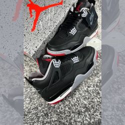 Air Jordan 4 Bred Reimagined Size 8