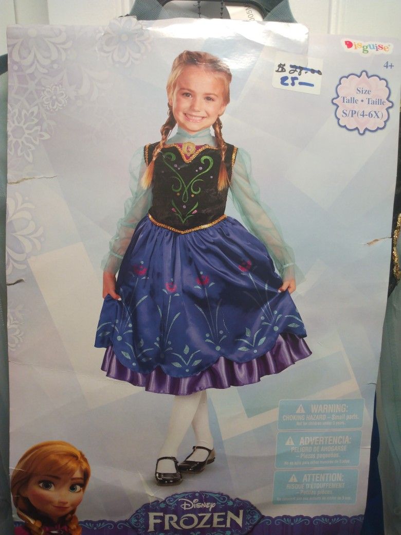 Anna Frozen Costume, Disney Frozen Costume, Anna Costume, Disney Princess  Costume, Halloween Costumes
