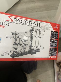 NEW SpaceRail Level 2 Marble Roller Coaster Building Set – 10M Track