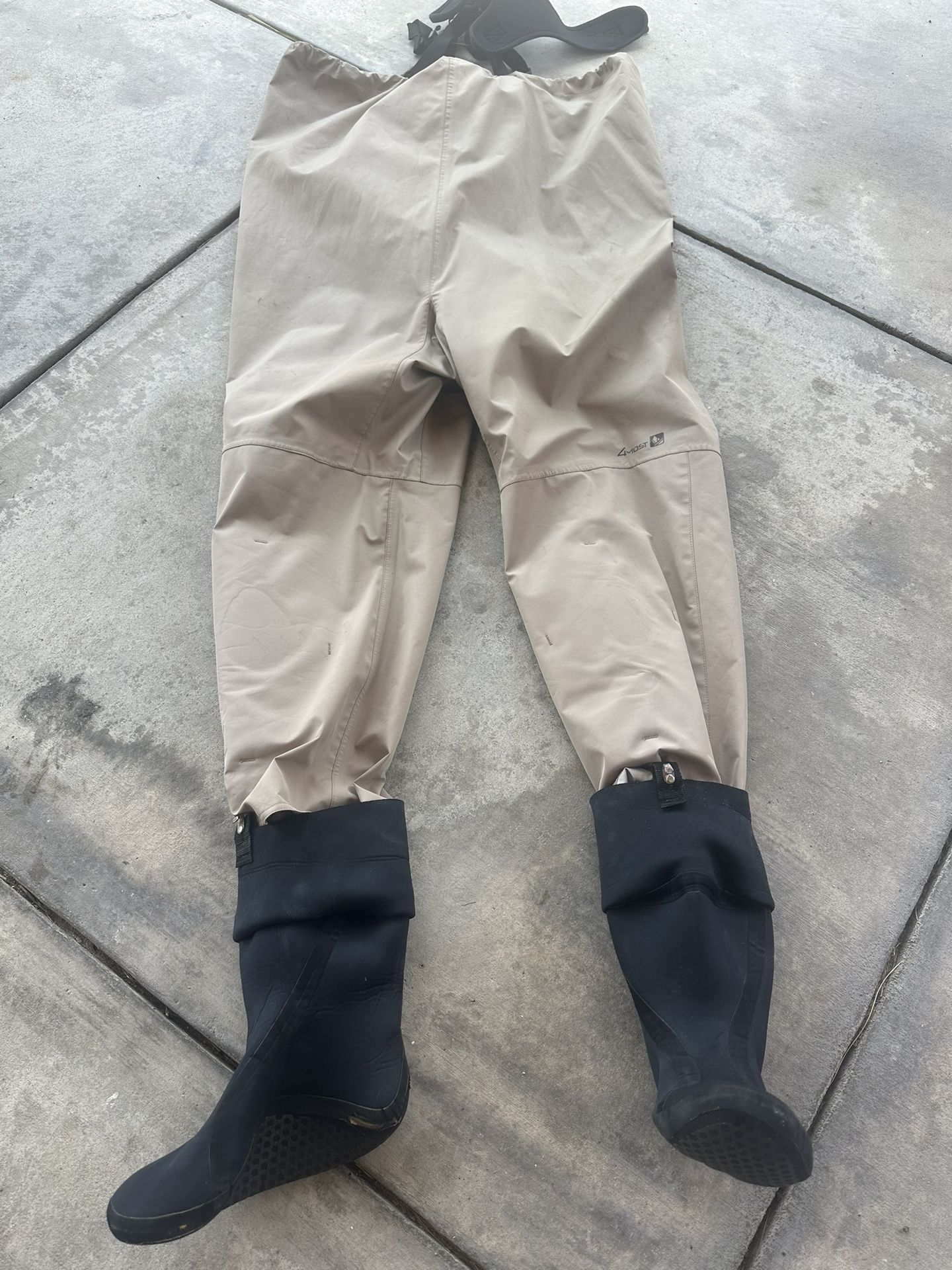 Cabela’s 4Most Breathable Fishing Waders Stocking-Foot Extra Large Tall