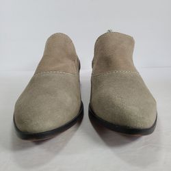 Free People Taupe Suede Brady Slip On Women s Loafers Size 11 for
