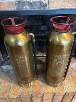 Antique/vintage fire extinguishers