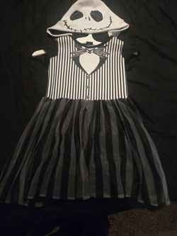 Jack Skeleton girls dress