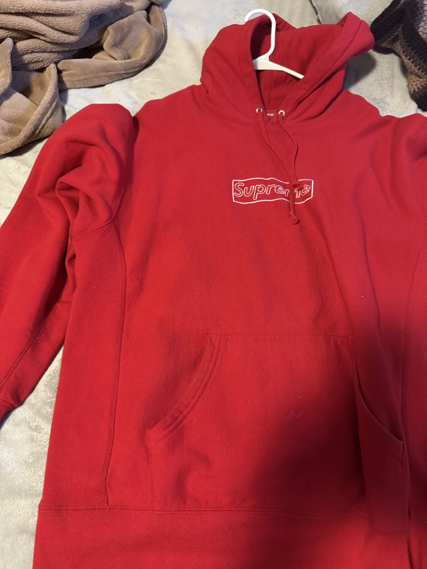 Red Supreme Hoodie