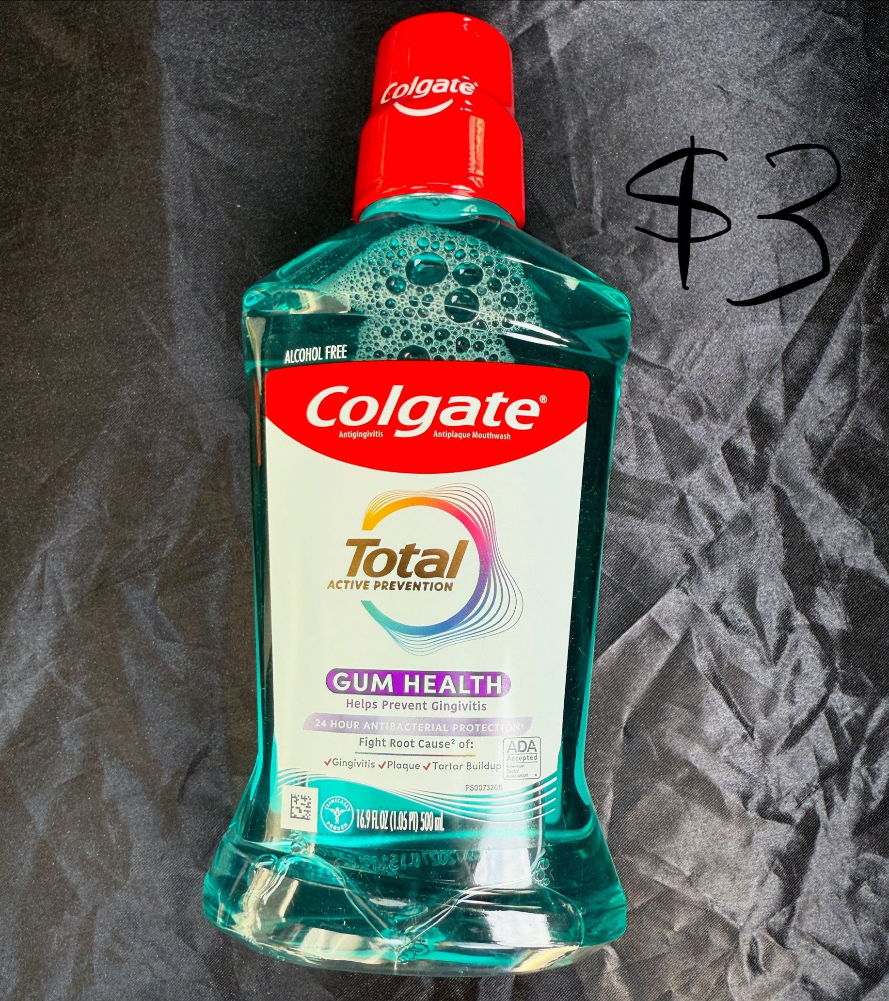 colgate total mouthwash $3 each