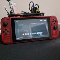 Nintendo Switch - Clear Red