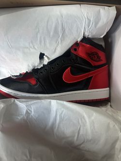 Women’s Satin Bred Jordan 1