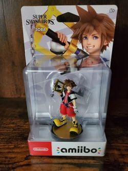 Sora Amiibo Nintendo Kingdom Hearts Smash Bros